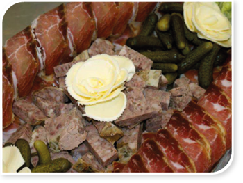 Plateau de charcuterie de campagne